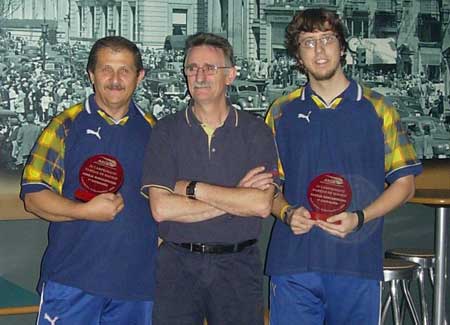 David y Gilberto - SUBCAMPEONES DE PRIMERA DIVISION